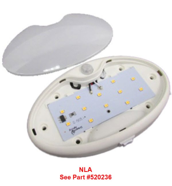 Light - Ceiling - Pancake - 12V - LED - Motion - w/Switch