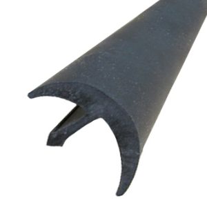 Trim - T-Mold - Windshield - Black - 500'/Bx