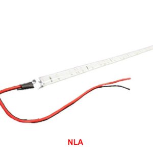 Light - Strip - 28" - LED - Flexible - White PCB - w/12" Wire Leads - Blue - LI AGIULSTT28WHB12