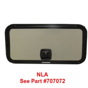 Baggage - Door - TH - 30" x 16" - 8321 Champagne - SPL - 1K - BKFC - SLAM - MHLS - Black Frame