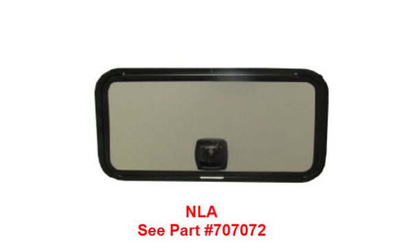 Baggage - Door - TH - 30" x 16" - 8321 Champagne - SPL - 1K - BKFC - SLAM - MHLS - Black Frame