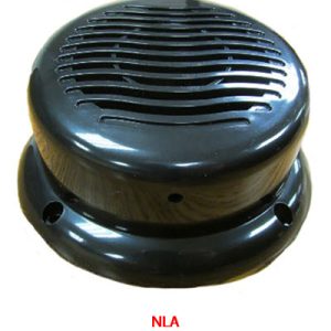 Radio - Speaker - Flush Mount - Exterior - Black - Wavy