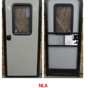 Entrance - Door - 28" x 72" - RH - FBK - BKCMH - HHS8383 - ISPL - TTBKG-LI - NOB - WUSTDBKBKOB - BKSCD - BLKKP - NT
