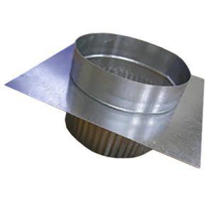 Duct - Connector - 4" - 4-dc - w/Plate - PLN0402GV