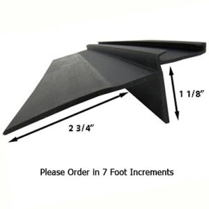 Seal - Co-Extruded - 2.808 Side Int Wipe - Offset - 86" - Black