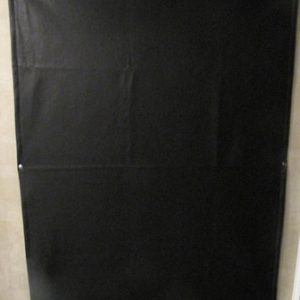 Shade - 36" x 48" - Black Vinyl Window Covering