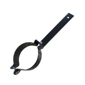 Strap - Pipe Hanger - 3" - w/6" Bracket - Black