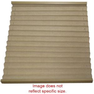 Shade - Night Only - 26" x 42" - PVC Rail - EZ Lift - Sahara - Import