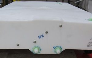 Tank - Water - 31" x 57" x 7" - Roto Mold - Natural - Redwood
