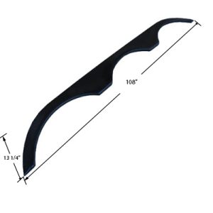 Fender - Skirt - Triple - Black - ABS - HC - TS1814114BK