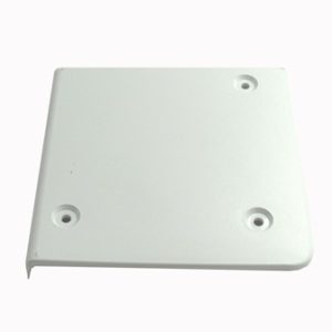 Caps - Slideout - 5 1/8" - Square - Undercut White