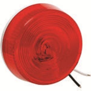 Light - Clearance - 2 1/4" - Round - Red - LED