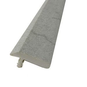 Trim - T-Mold - 1 1/16" - Beveled Edge - White Cascade - 350'/Roll