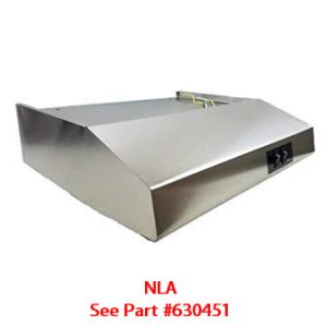 Range - Hood - Vent - 12V - 22" - Thin Mount - Stainless - G22SSHH-EL-VD