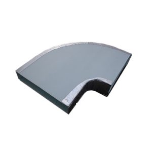 Duct - A/C - Elbow - 2 1/8" x 8 3/4" - Cool Blue