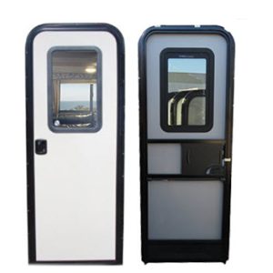 Entrance - Door - RH - 26" x 72" - 8030R - FB - BCMH - 8211PW - ISPL - BKG - NOB - SHPBBT20 - BSCD - BKP - SHT - BLKSLD