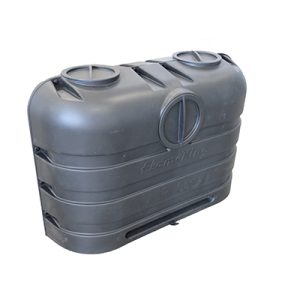 LP Cover - Tank - 20# - Double - w/Front & Rear Access to Regulator - Black