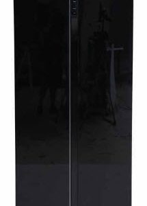 Refrigerator - 15.6 Cu Ft - 12V - Girard - French Doors - Black Glass - GRF16DBGS