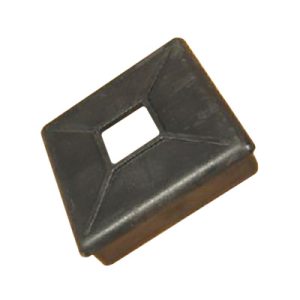 Bumper - End Cap - 4" - Black
