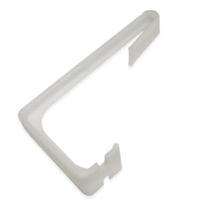 Bracket - Drapery - Tension Clip - Plastic - (300/Bx)
