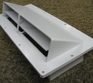 Range - Hood - Vent - Exterior - Bright White