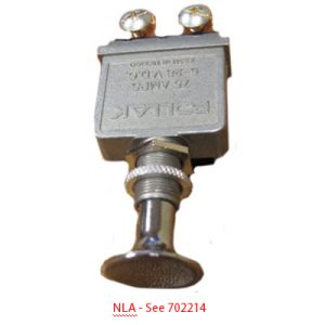Switch - Battery Disconnect - 12V - 75A - Push Pull
