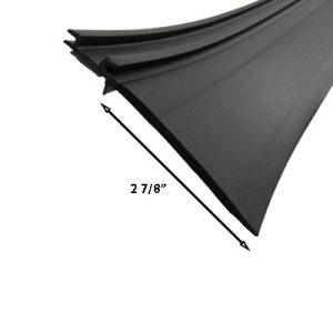 Seal - Co-Extruded - Wiper - Single - 2.875" - w3M Tape - Black - 140'/Bx