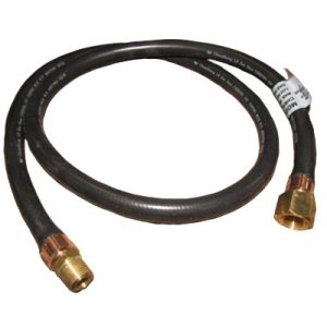 Hose - LP - PVC - HP 3/8" ID x 48 3/8" MPTX x 1/2" FFL - CGA