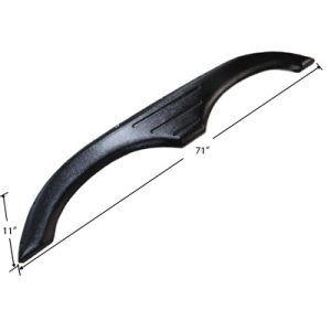 Fender - Skirt - .100" x 73" x 14.88" - TT - Black