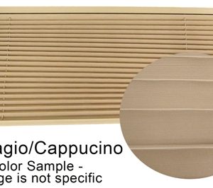 Shade - Night Only - 26" x 42" - PVC Rail - Bellagio - Import