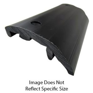 Trim - Corner Slide Rail - 157" x 2 3/8" x 1/2" - HDPE - Black