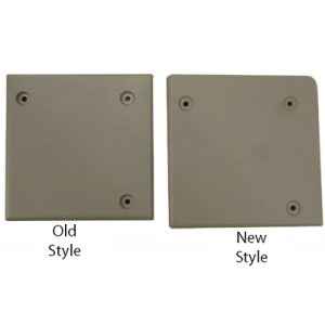 Caps - Slideout - 5 1/8" - Square - Undercut Tan