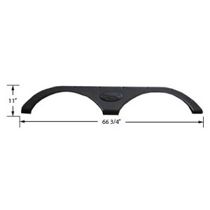 Fender - Skirt - Tandem - .090 Haircell TPO - Sunset Trail Logo - Black