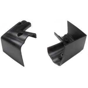 Trim - Corner Radius - Endwall Caps - 90 Degree - Black