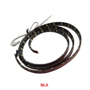 Light - Strip - 36" - LED - Flexible - Black PCB - w/12" Wire Leads - White