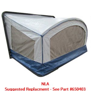 Tent - Front - Bullet - Silver Grey/Dusky Blue