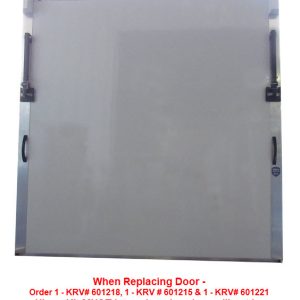 Garage - Ramp Door - Polar White - Fuzion - w/Patio - Zero Gravity