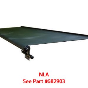 Awning - 145" - Black - Slide Topper
