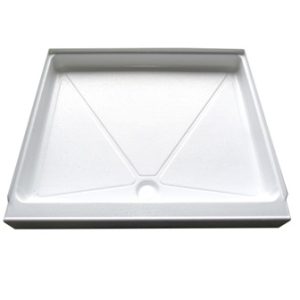 Shower - Pan - 30" x 36" - Center Drain - White - Min Qty/40