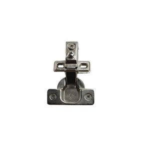 Door - Hinge - Adjustable - Soft Close - w/Steel Adj Plate - w/Dowels - 1/2" Overlay