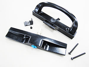 Patio - Door - Lock Set - 75PD - Bauer Keyed Alike Blank - Black