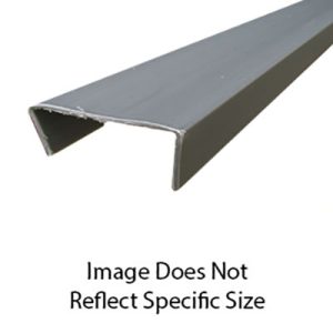 Trim - U-Channel - 2 7/8" x 8' - 6043-HYB - Hyper Black