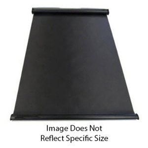 Shade - Roller - Night Only - 62" x 38" - Value Line - Slow Rise - 3 Ply - Black Embossed Vinyl