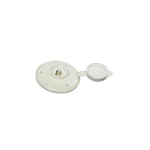 Recept - Jack - Coax Cable Exterior - White - 100/Bx