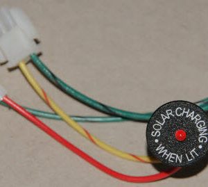 Solar Panel - Battery - Charging Indicator Light