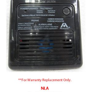 Alarm - LP/CO - Combo - Detector - Flush Mount - Black