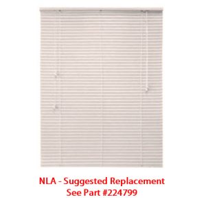 Blind - Mini - 26" x 22" - 1" Alum - Alabaster