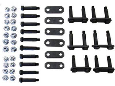 Axle - Attaching Parts Kit - Triple - No Equalizers - For Correct Track