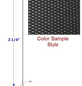 Skirt - Metal - 030 - 2 1/2" x 34" - D-42 - Black - TP DE