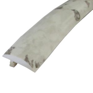 Trim - T-Mold - 1 1/16" - Bullnose - Calacatta Natural - 250'/Roll